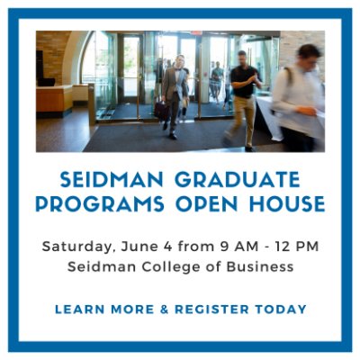 Seidman Graduate Programs Open House